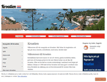 Tablet Screenshot of hrvatska.se